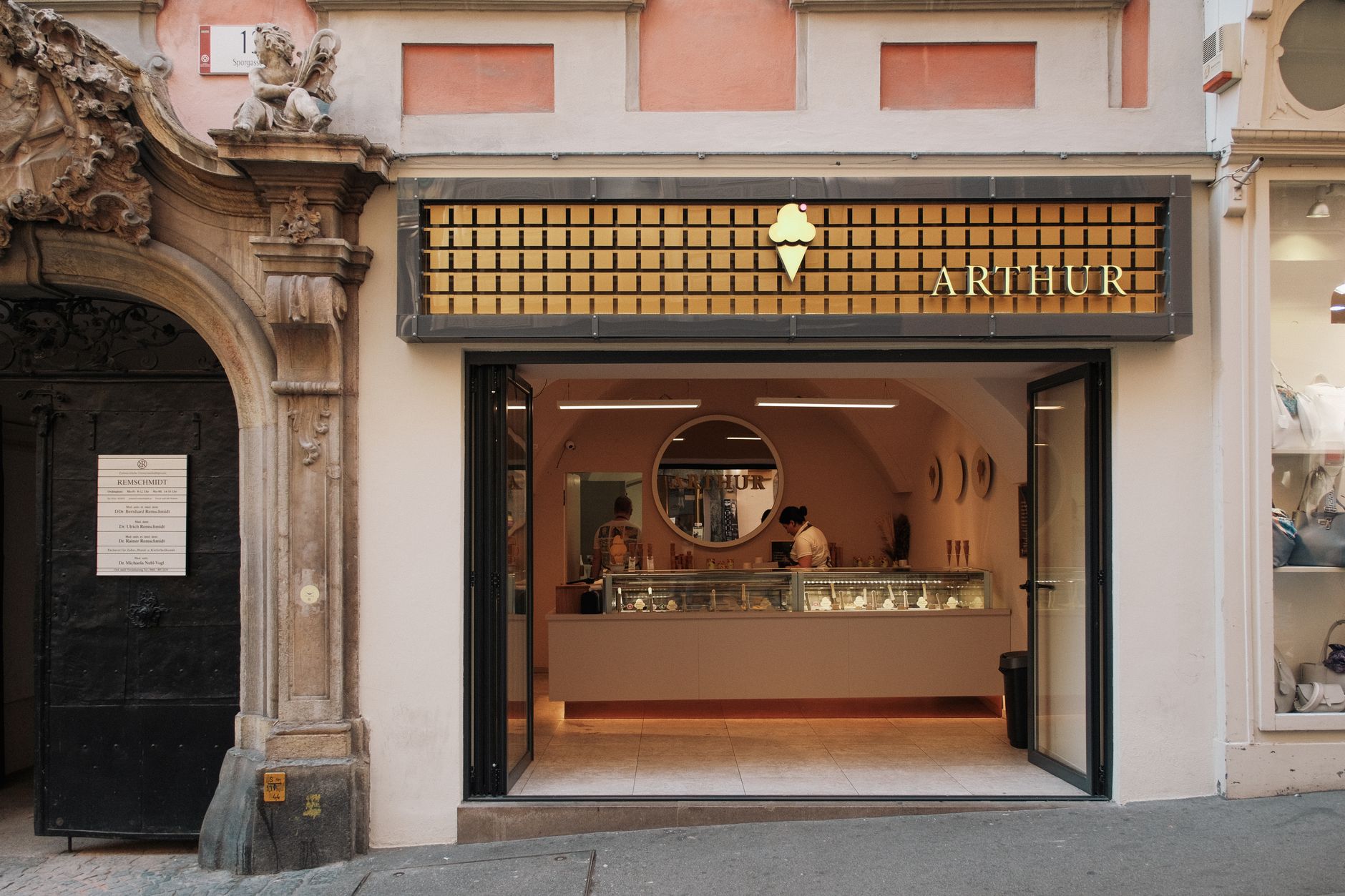 Ice Cream Shop website preview